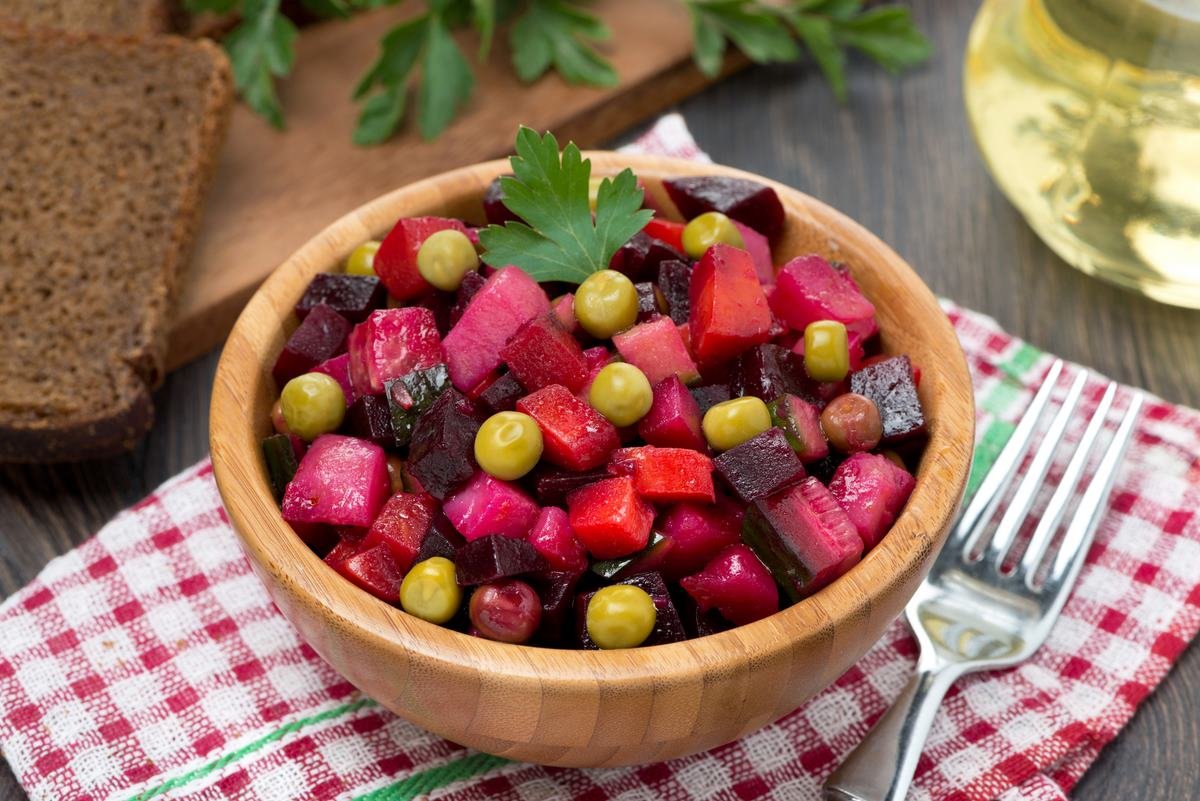 Винегрет с душистым маслом