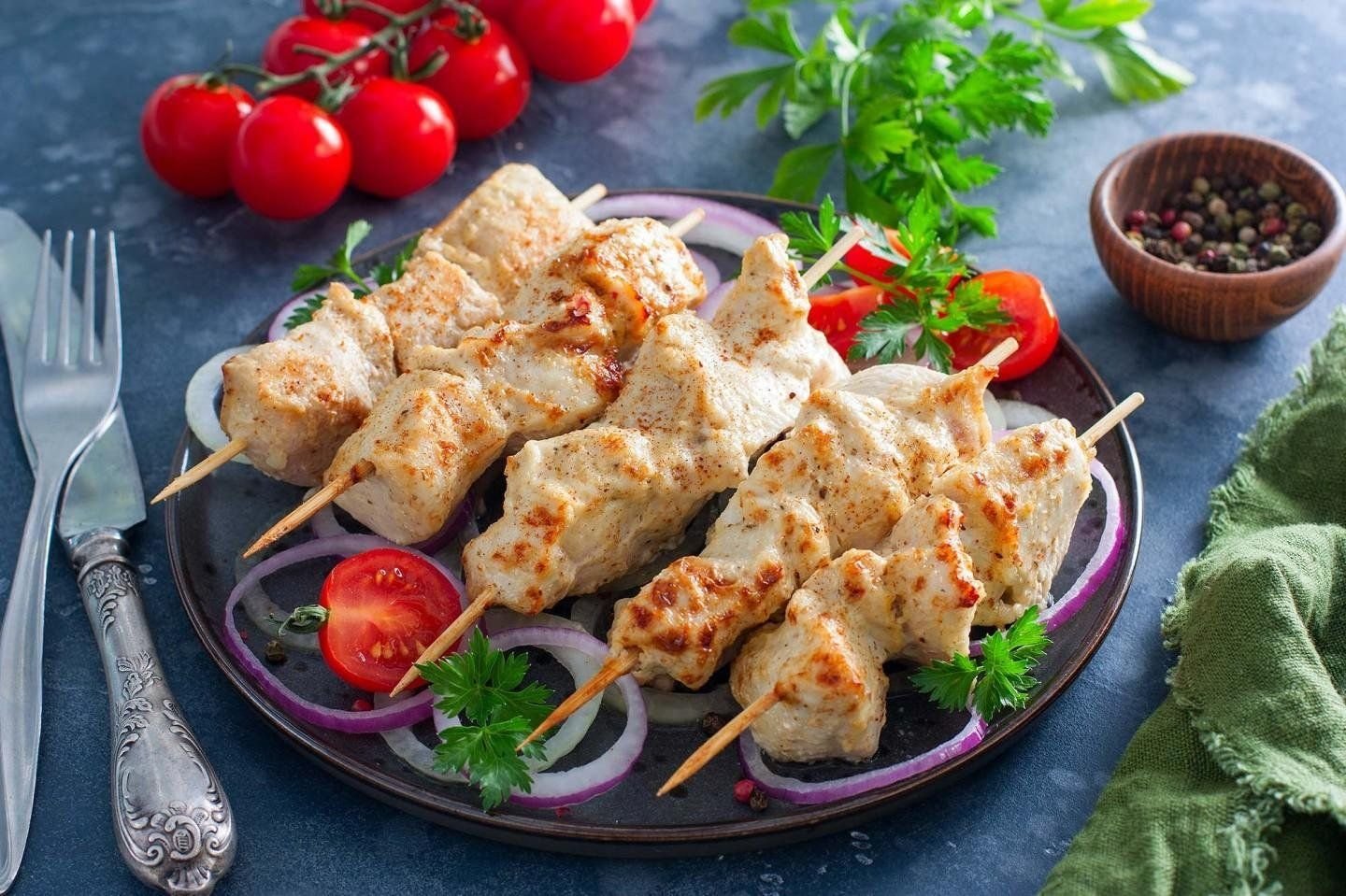 Шашлык из курицы
