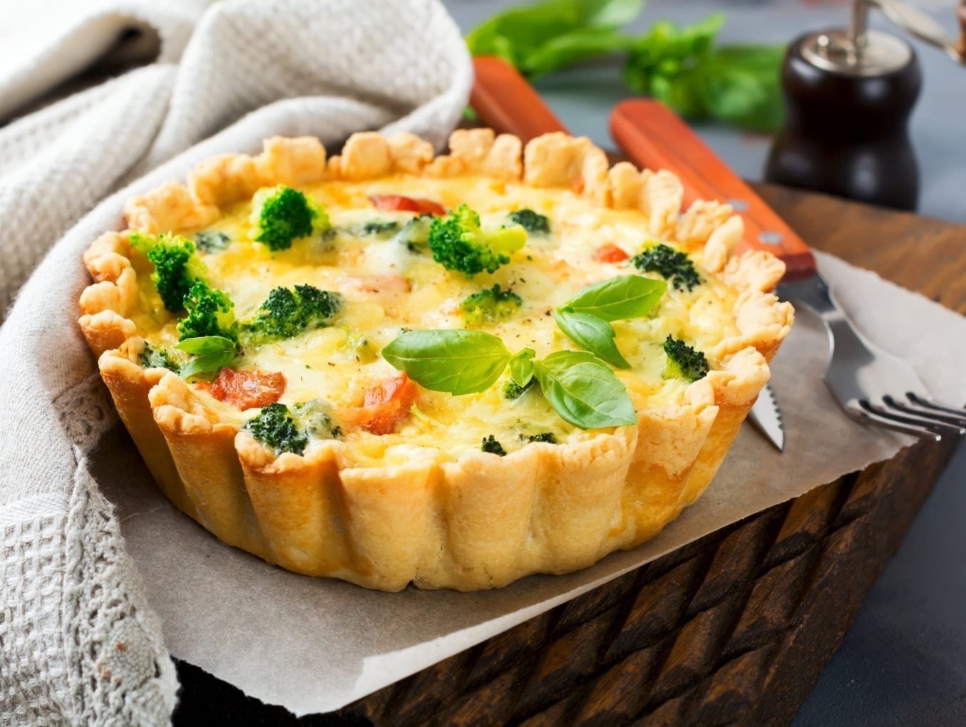 МИНИ КИШ С КАПУСТОЙ