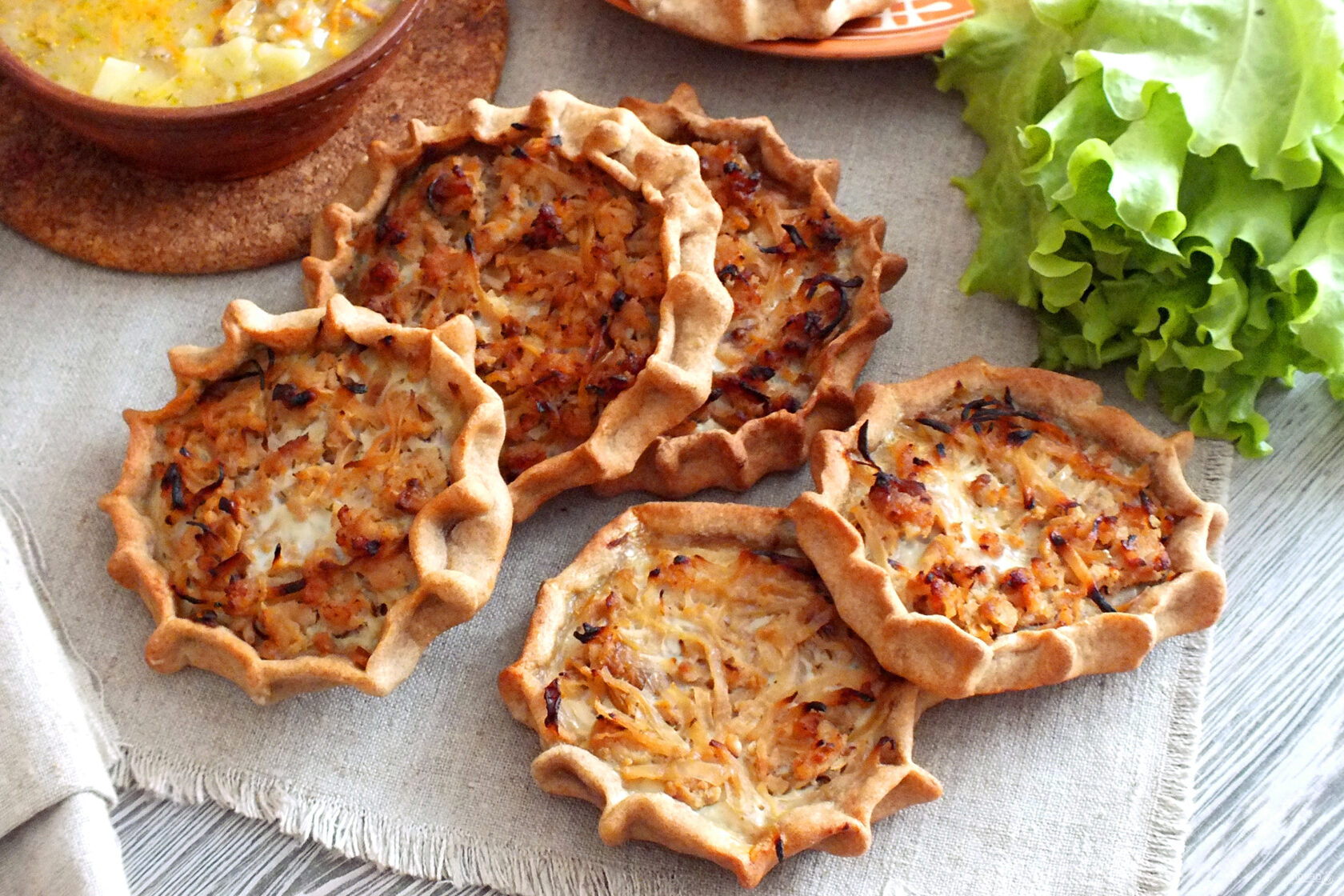 ПЫШНЫЕ МИНИ ПЕРЕПЕЧИ НА ВЫБОР (МЯСО, ГРИБЫ/КАРТОШКА)